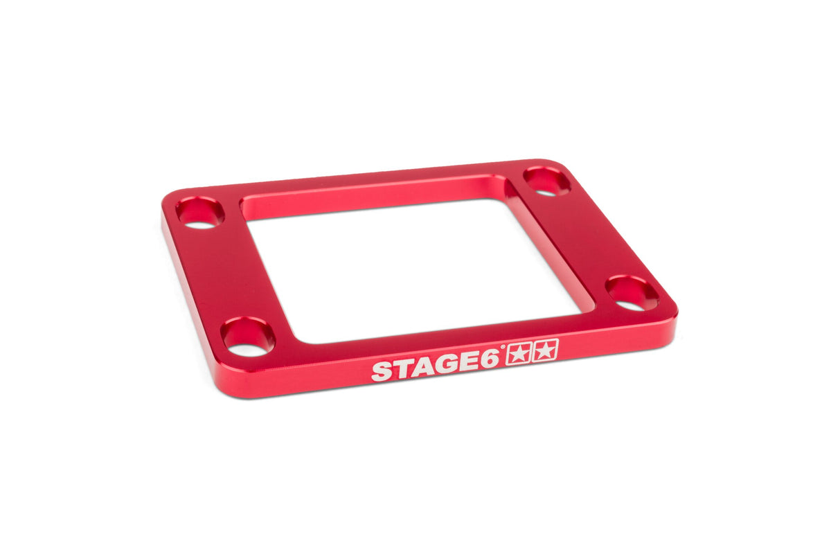 Reed Valve Spacer 5mm AM6 / Derbi Stage6 Red