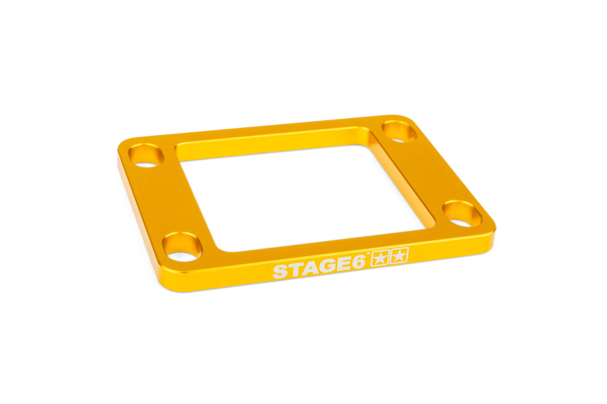 Reed Valve Spacer 5mm AM6 / Derbi Stage6 Yellow
