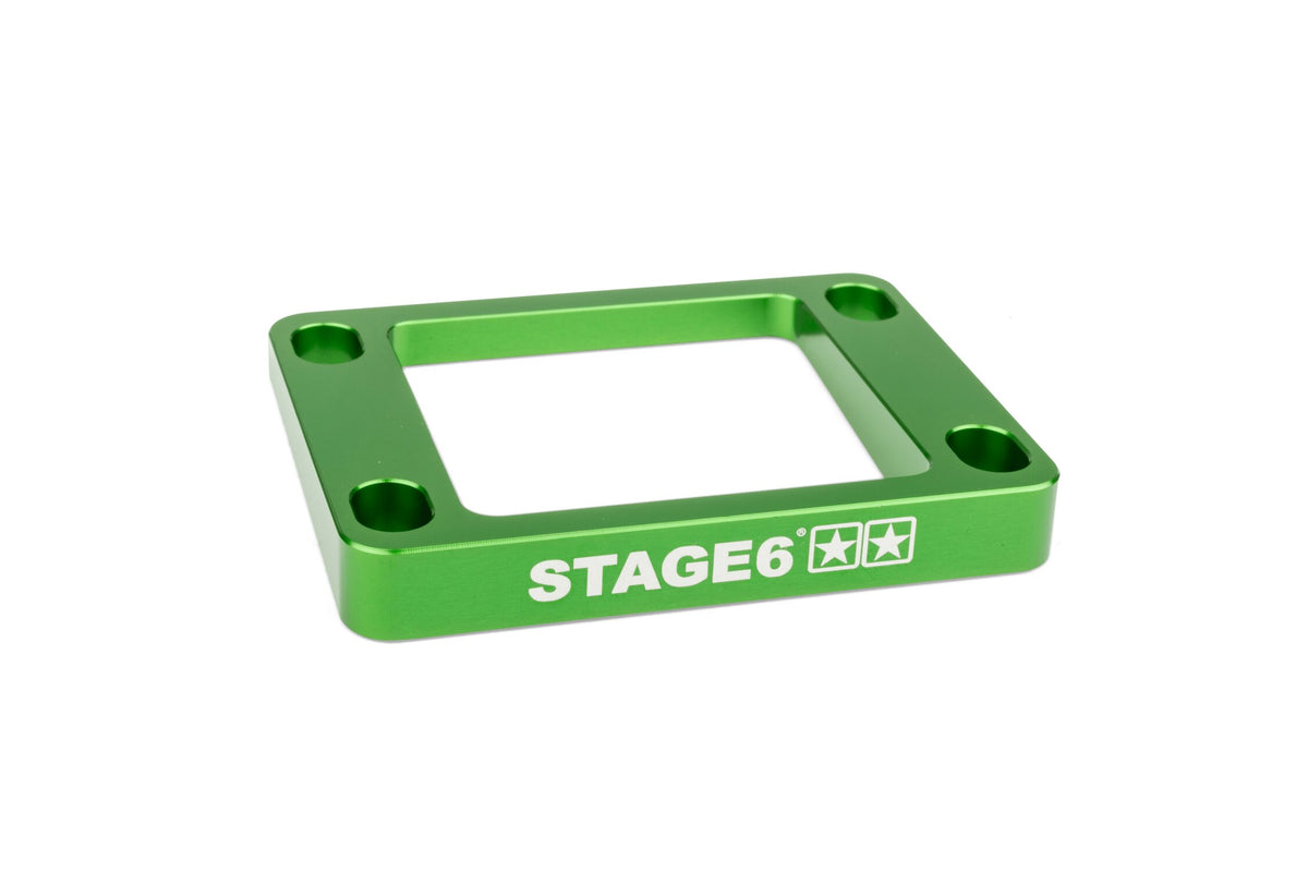 Reed Valve Spacer 5° incline AM6 / Derbi Stage6 Green