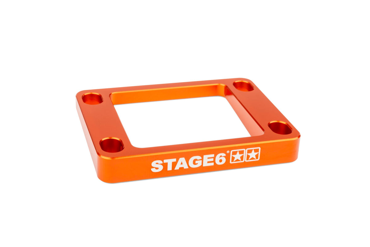 Reed Valve Spacer 5° incline AM6 / Derbi Stage6 Orange