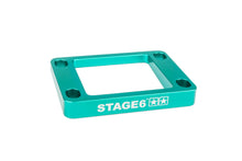 Reed Valve Spacer 5° incline AM6 / Derbi Stage6 turquoise