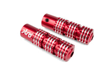Footpegs STR8 Ultra Grip Alu Red