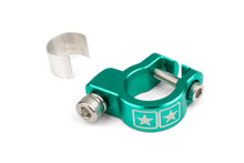 Exhaust Clamp Stage6 Alu CNC Turquoise
