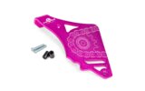 Sprocket Guard with clutch lever stop pink