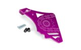 Sprocket Guard with clutch lever stop purple