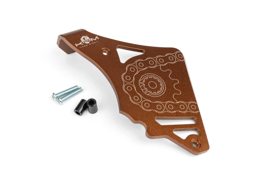 Sprocket Guard with clutch lever stop bronze