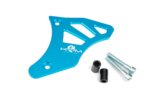 Sprocket Guard KRM Derbi turquoise