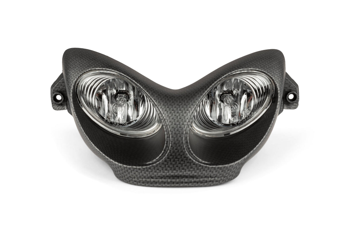 Twin Headlight STR8 Yamaha Aerox carbon look
