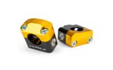 Handlebar Clamps 28mm KRM black / or