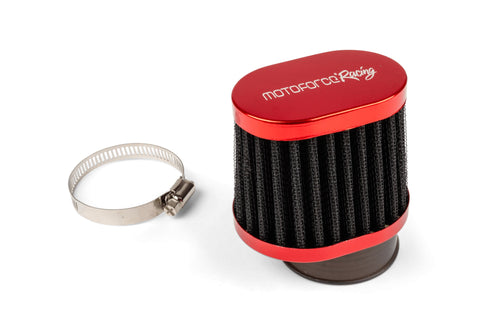 Air Filter Motoforce Racing type BMC 50mm PWK/VHST black / red