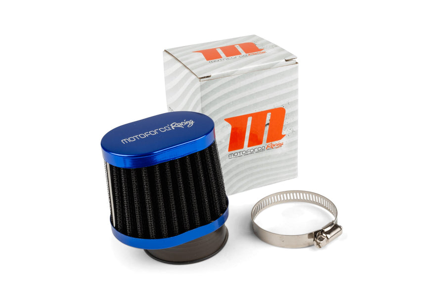 Air Filter Motoforce Racing type BMC 50mm PWK/VHST black / blue