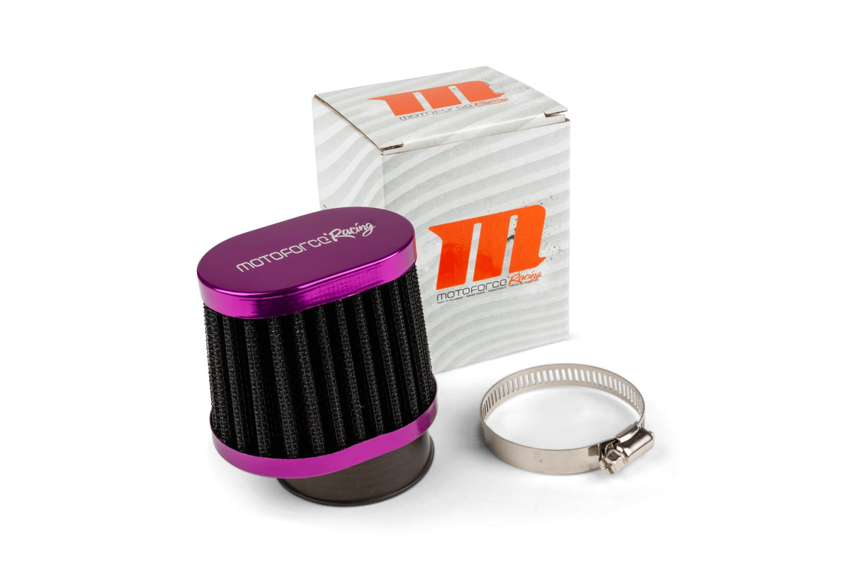 Air Filter Motoforce Racing type BMC 50mm PWK/VHST black / purple