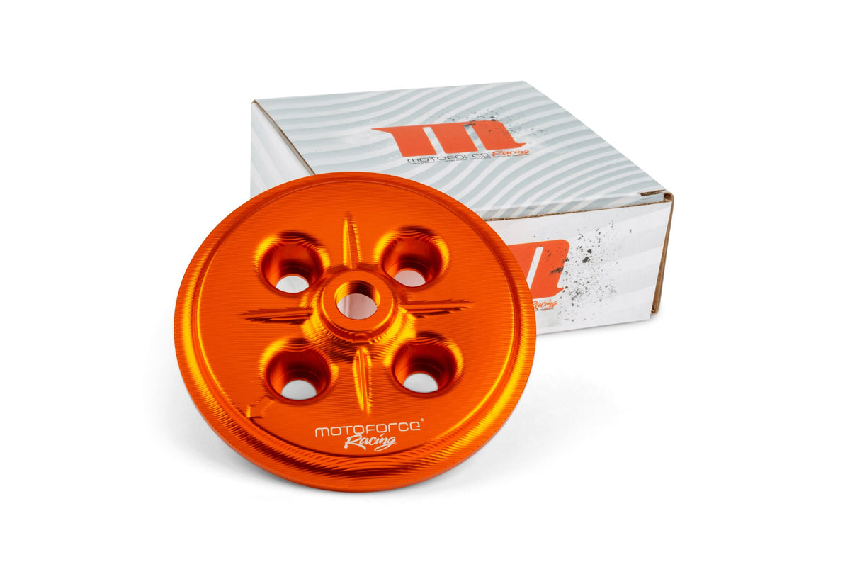Clutch Pressure Plate MotoForce Racing CNC Orange AM6