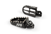 Footpegs STR8 MX Evo Rieju MRT CNC Black