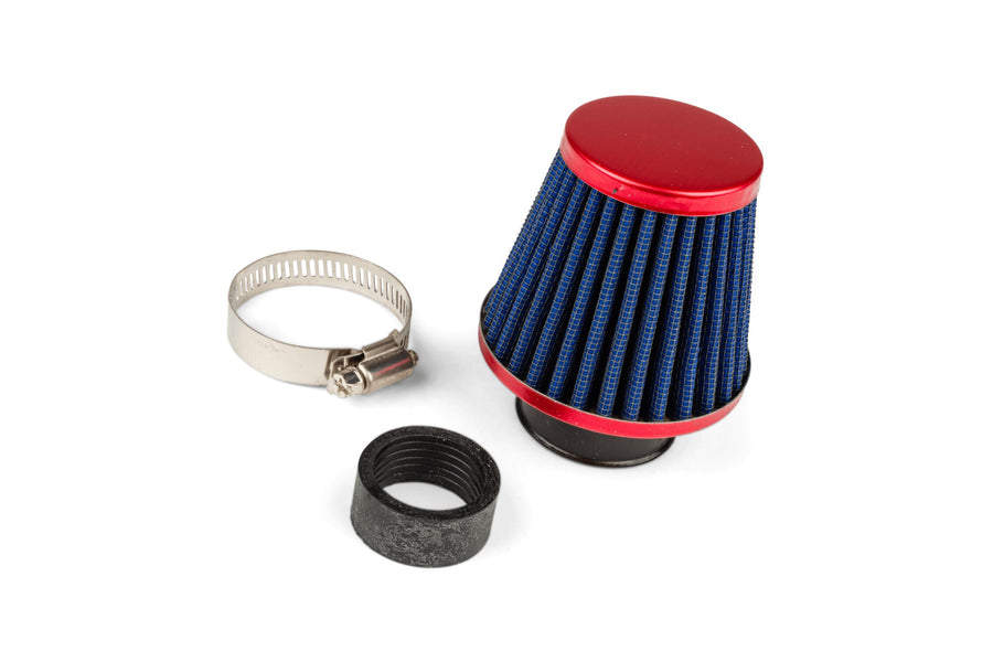 Air Filter STR8 type KN conical 28/35mm straight red