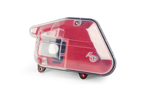 Air Filter Box transparent / red Yamaha BW's / Slider before 2004