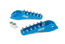 Passenger Footpegs STR8 MX Evo Rieju MRT CNC Blue
