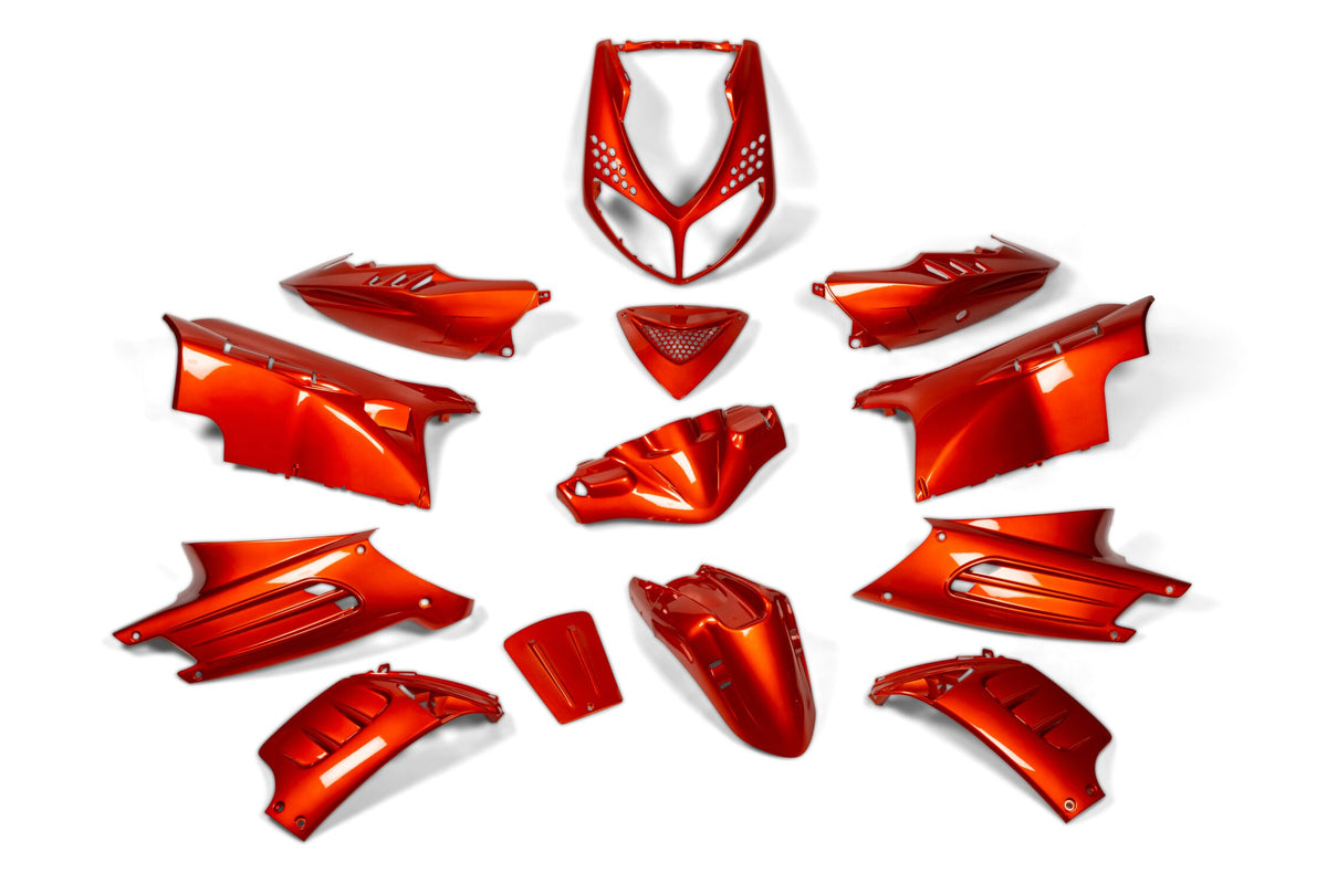 Fairing Kit STR8 13-piece Peugeot Speedfight 2 orange
