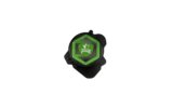 Ignition Cover KRM Derbi green double-sided