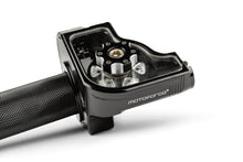 Quick Action Throttle MotoForce Racing CNC Alu Black