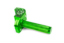Quick Action Throttle MotoForce Racing CNC Alu Green