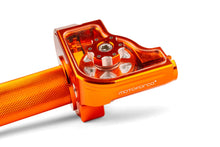 Quick Action Throttle MotoForce Racing CNC Alu orange