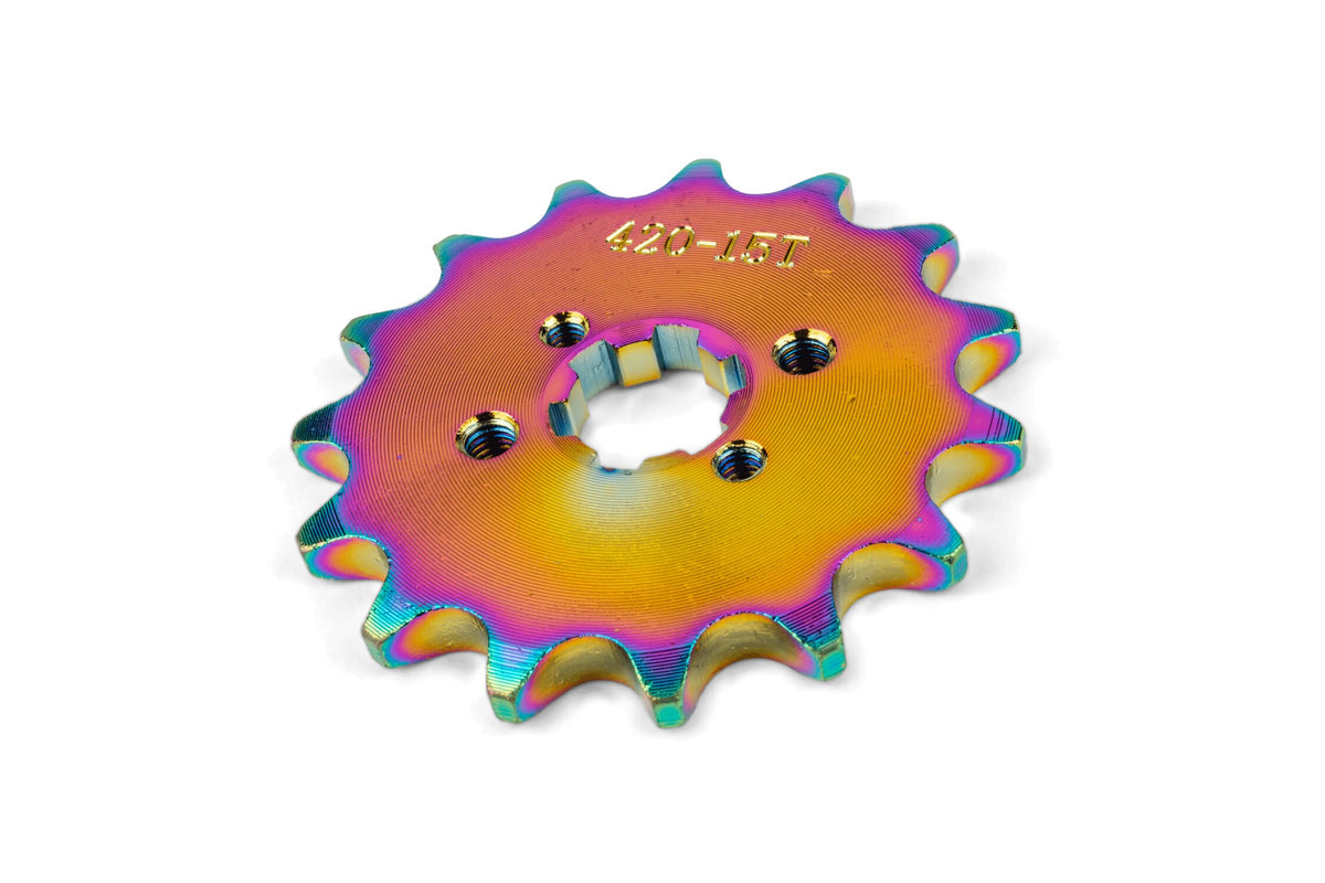 Front Sprocket 15 teeth 420 MotoForce Racing Derbi Neochrome