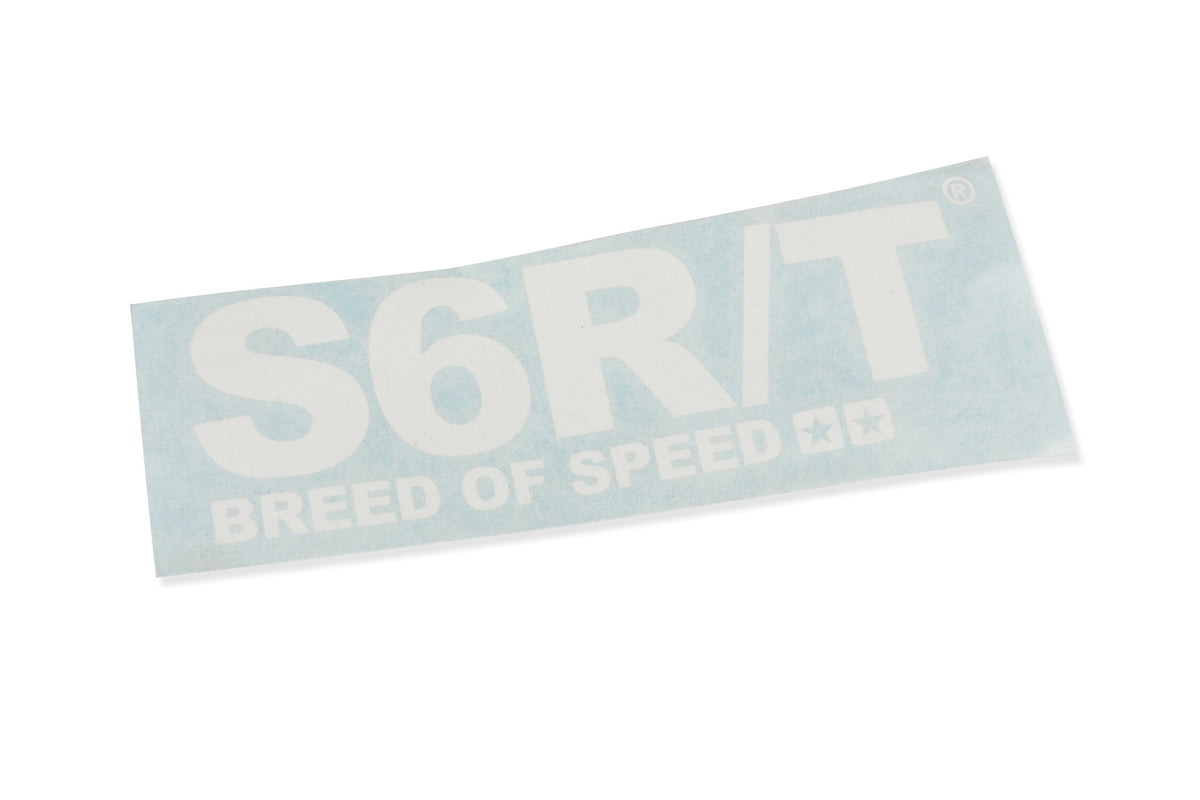 Sticker Stage6 R/T 140x48mm plotted White
