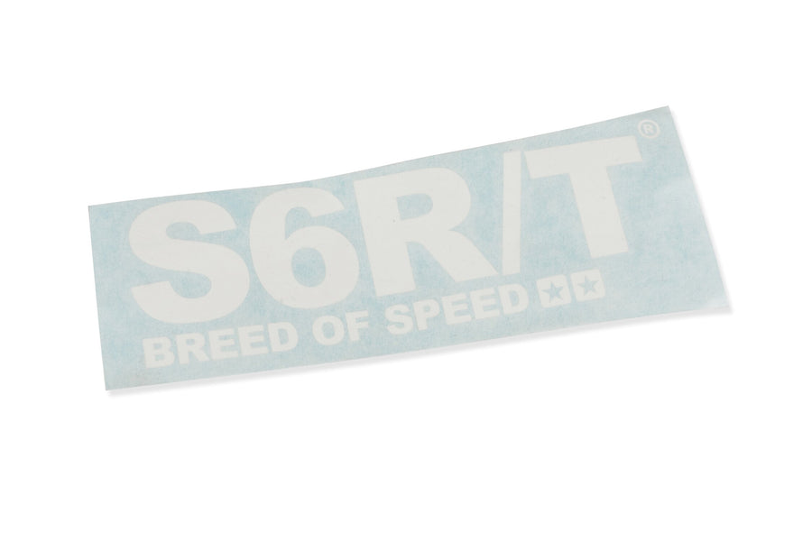 Sticker Stage6 R/T 140x48mm plotted White