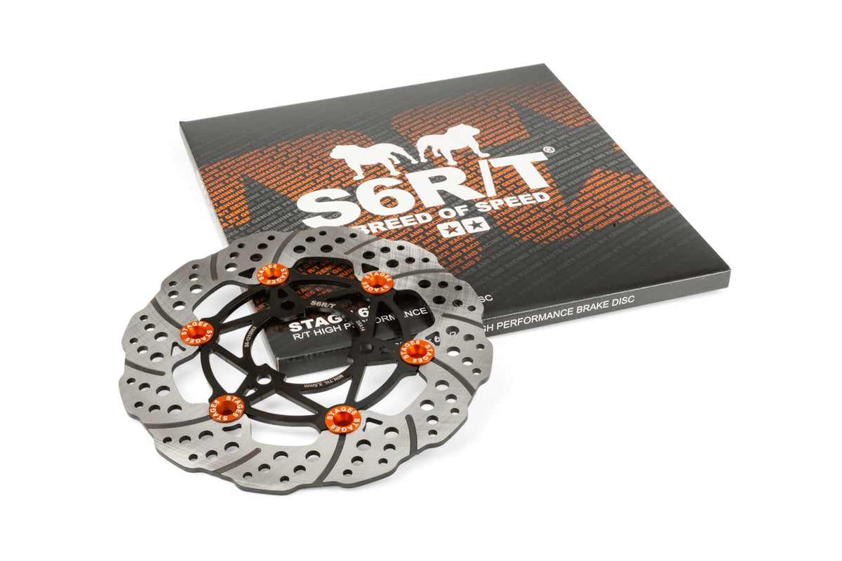 Brake Disc floating Stage6 R/T 220mm 3 holes Pit Bike