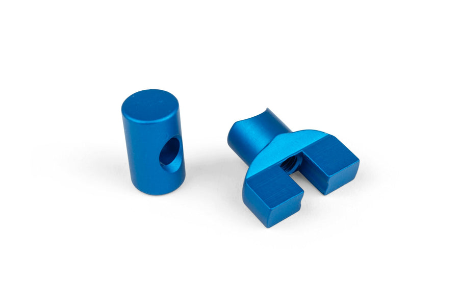 Brake Cable Adjuster M6 STR8 aluminium blue