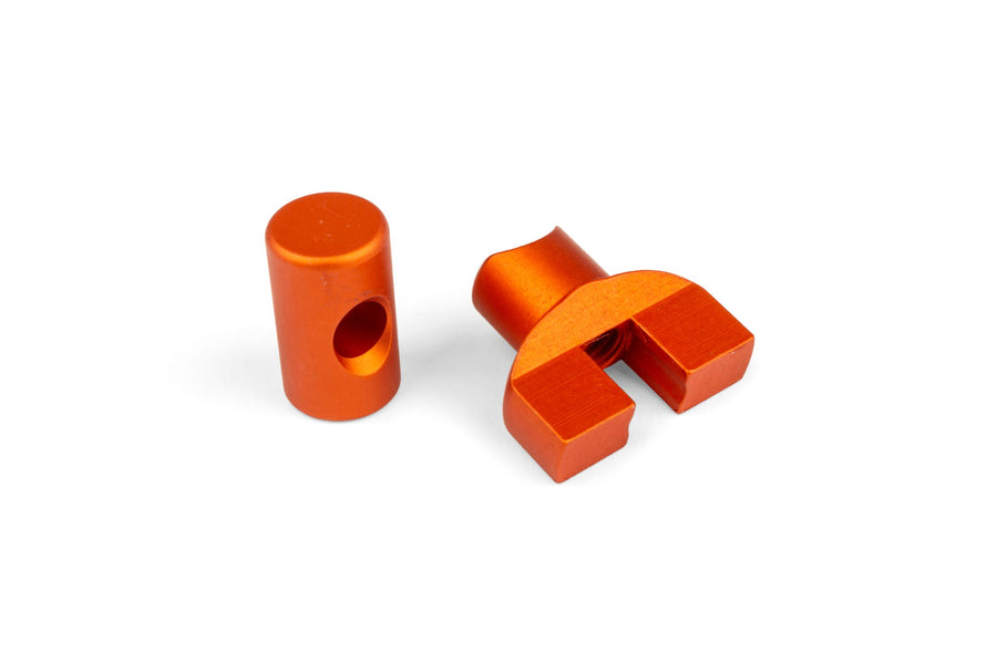 Brake Cable Adjuster M6 STR8 aluminium Orange
