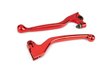 Lever Set STR8 AJP Derbi Senda / Gilera RCR / SMT red