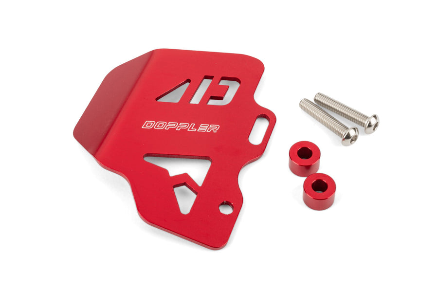 Brake Cylinder Cover rear 40 - 50mm Doppler red