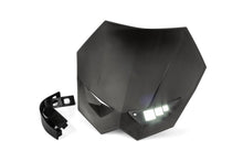 LED Enduro Headlight STR8 Black