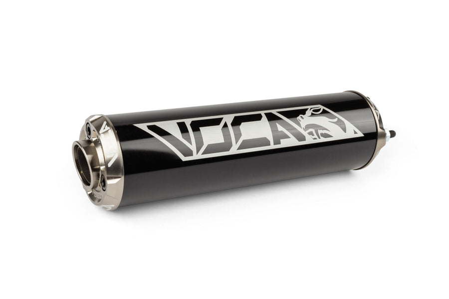 Silencer Voca Alu CNC black / grey