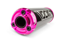 Silencer Voca Alu CNC black / pink