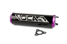 Silencer Voca Alu CNC black / purple