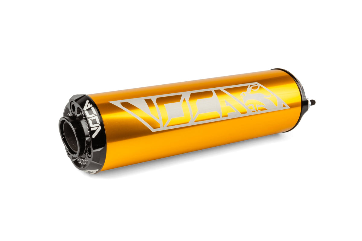 Silencer Voca Alu CNC gold / black