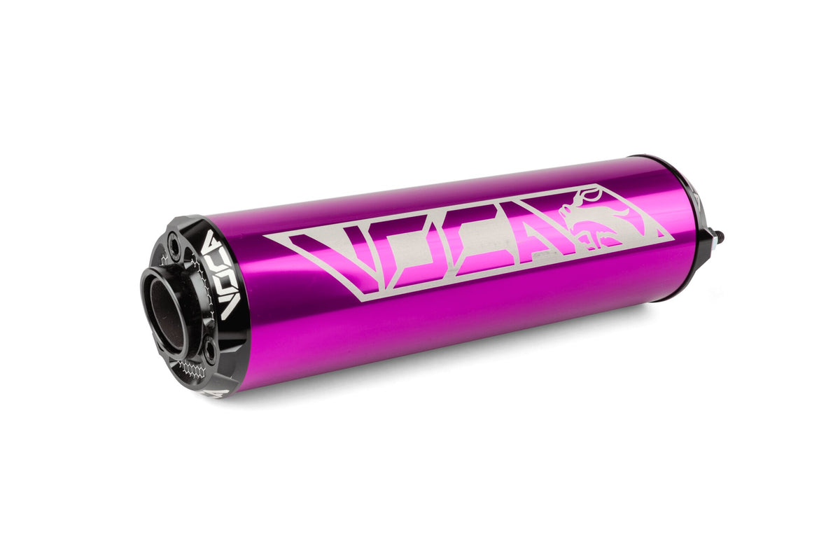Silencer Voca Alu CNC purple / black