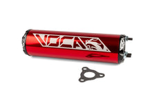 Silencer Voca Alu CNC red / black