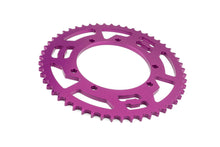 Rear Sprocket 53T - 428 Doppler alu CNC purple Sherco Enduro 50