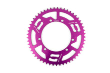 Rear Sprocket 53T - 428 Doppler alu CNC purple Sherco Enduro 50