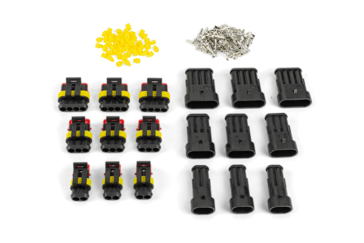 Electrical Connector Kit watertight 3x2 / 3x3 / 3x4 pins