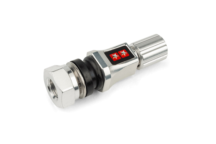 Tire Valve Stage6 CNC straight chrome