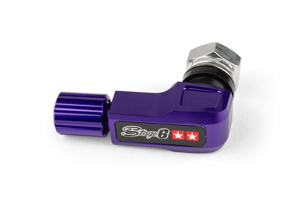 Tire Valve 90° Stage6 purple