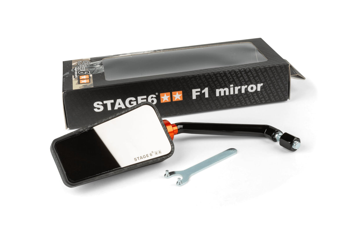Mirror F1 Stage6 left side matte carbon