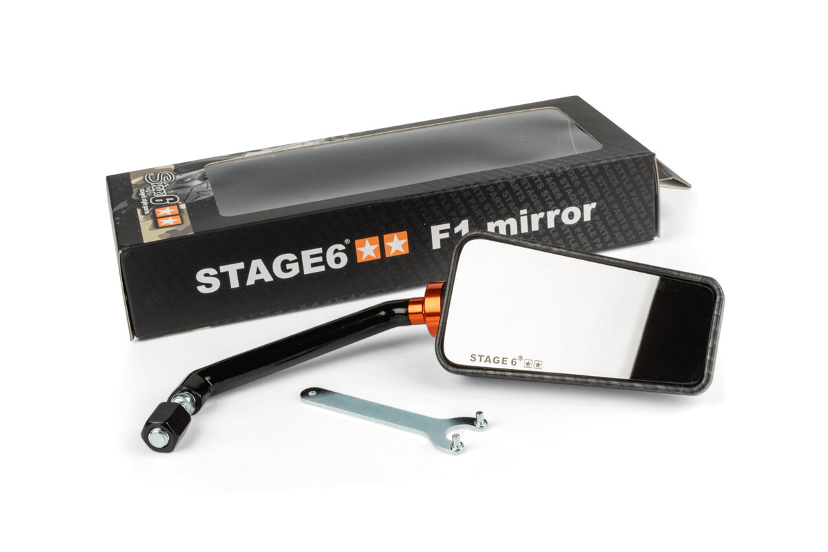 Mirror F1 Stage6 right side matte carbon