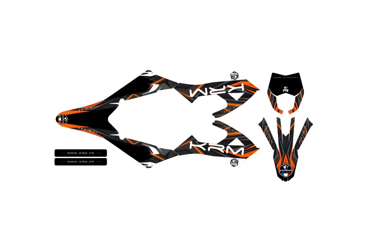 Graphics Kit Rieju MRT after 2022 orange