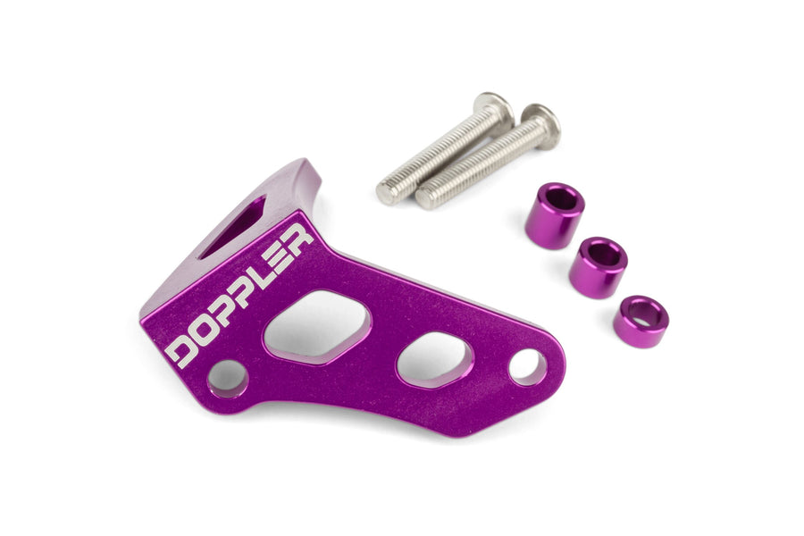 Clutch Lever Stop Doppler aluminium purple Minarelli AM6